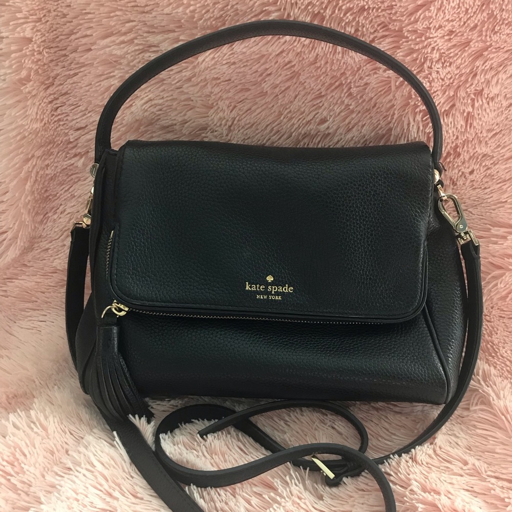 Kate Spade Black Leather Chester Street Miri